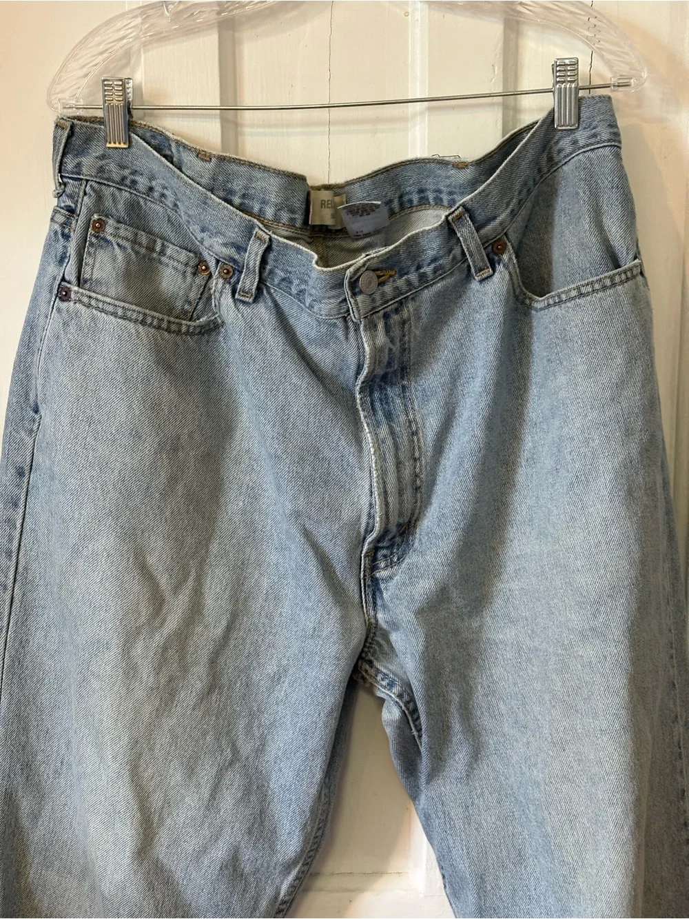 Levi's Light Blue Men's 550 Relaxed Jeans 40x32
